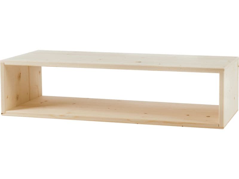 Holz Zollhaus Regal Lotti 20 x 80 x 30 cm, Nature Holzkiste