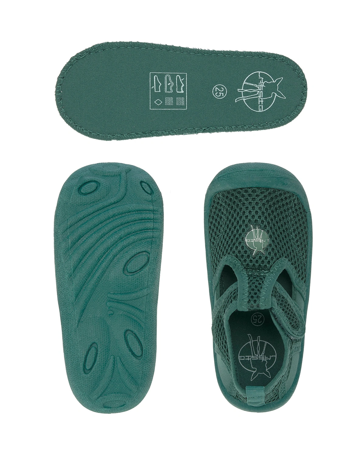 Bade-Sandalen BEACH in green