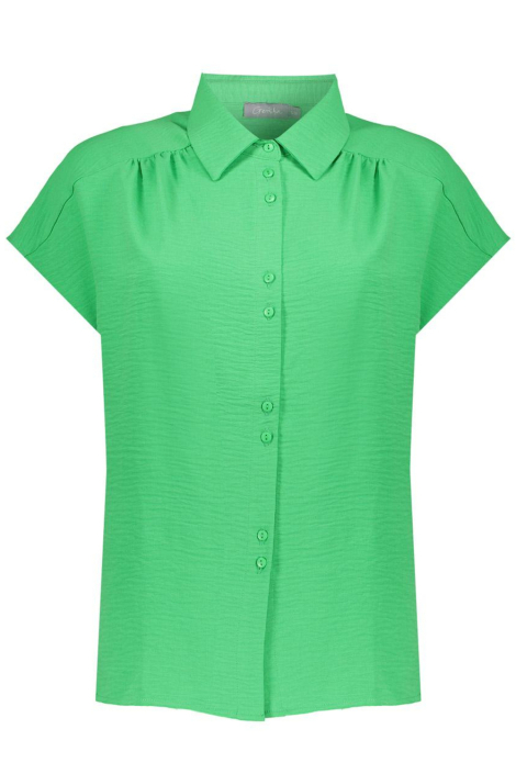 Geisha groene dames blouse