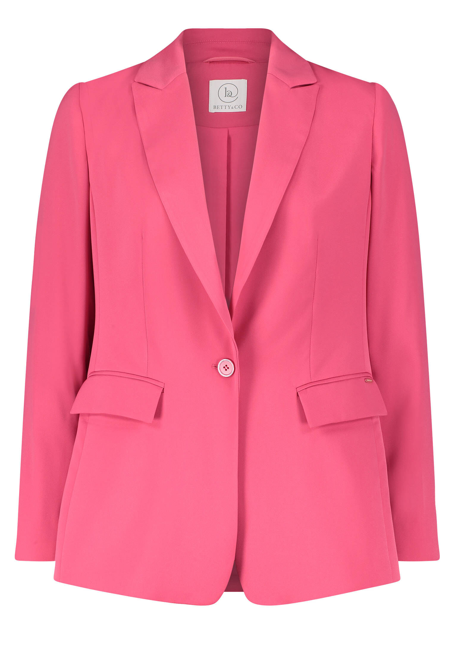 Betty & Co| Damen Longblazer mit Taschen