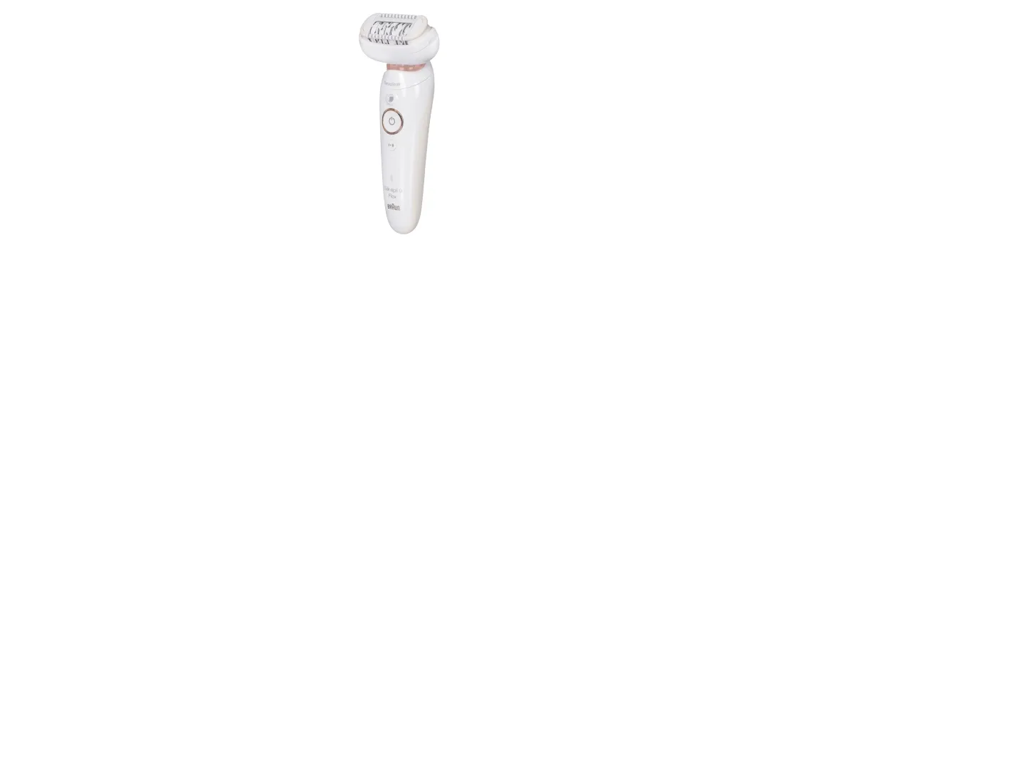 Braun Silk-épil 9 81688637, Hvid, Guld, 40 pincetter, Armhule, Bikini, Front thigh, Indvendige overarme, Eksfoliering, LED, Kina