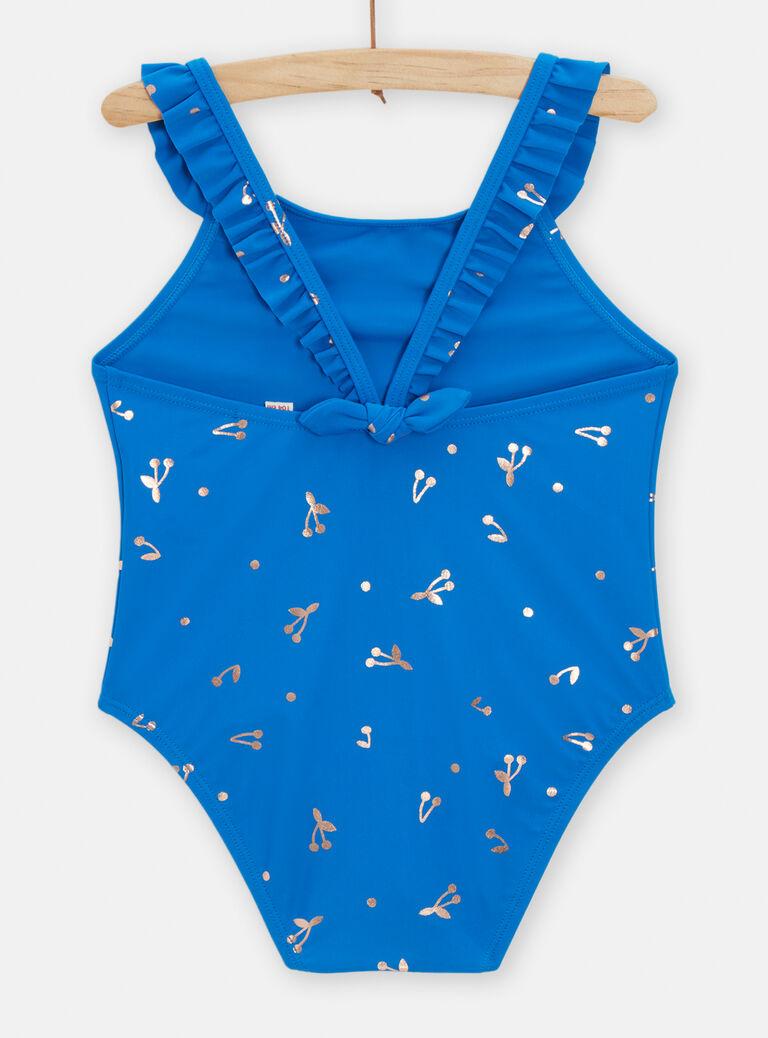 Maillot de bain 1 pièce imprimé cerises pour fille