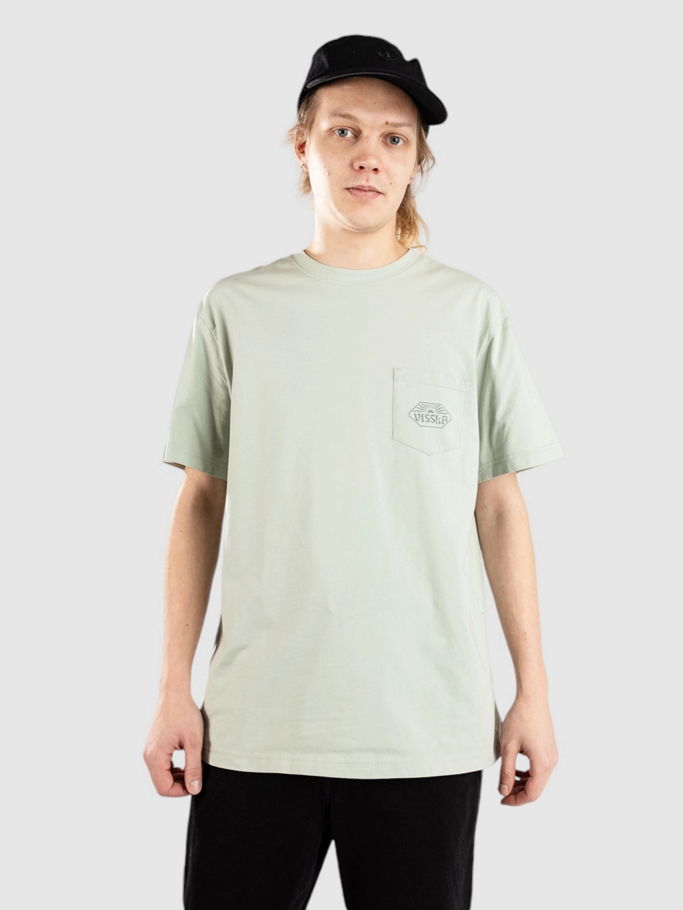 Vissla Psycho Sun Premium Organic Pkt T-Shirt agave