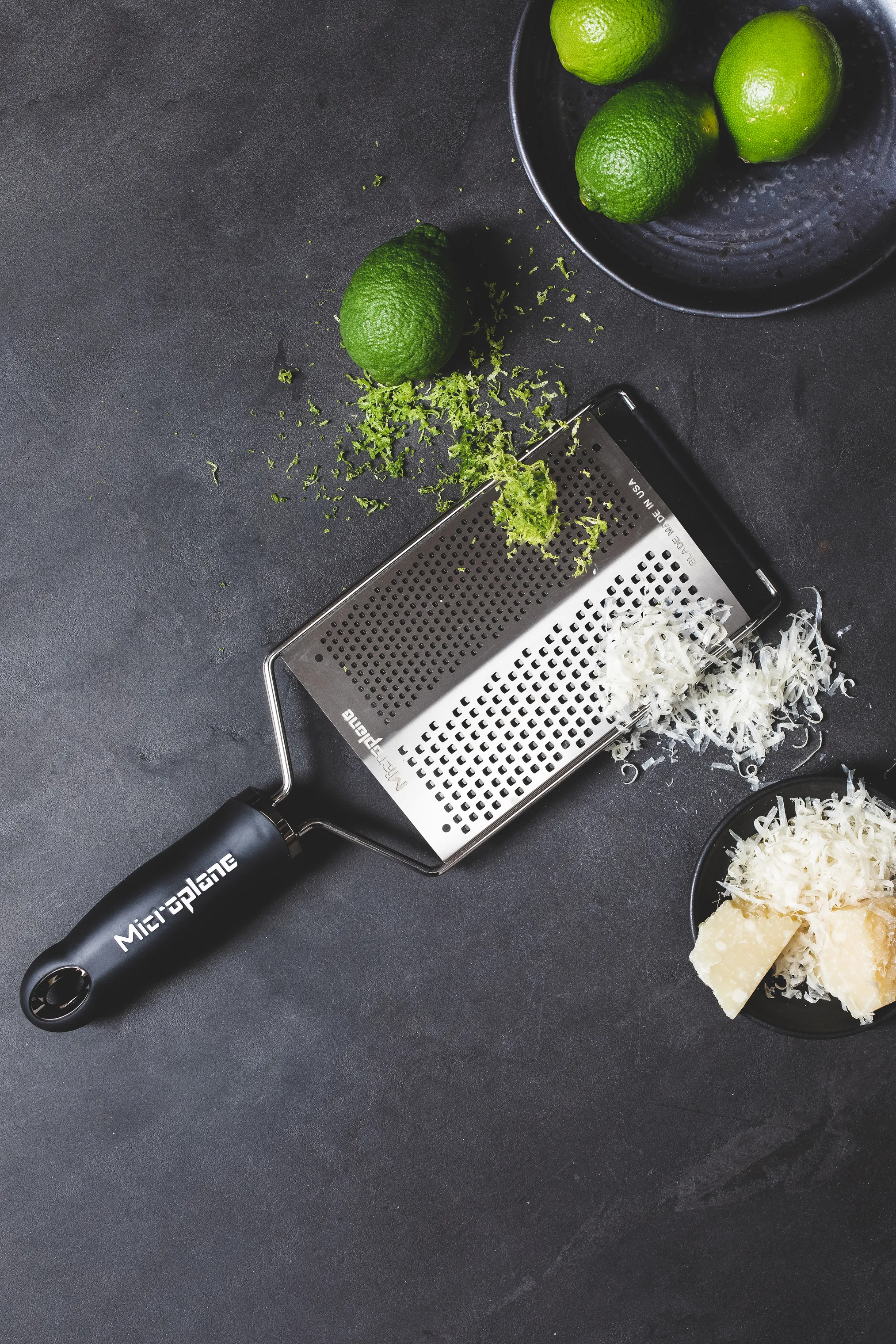 Microplane Gourmet Rivejern med dobbeltskær