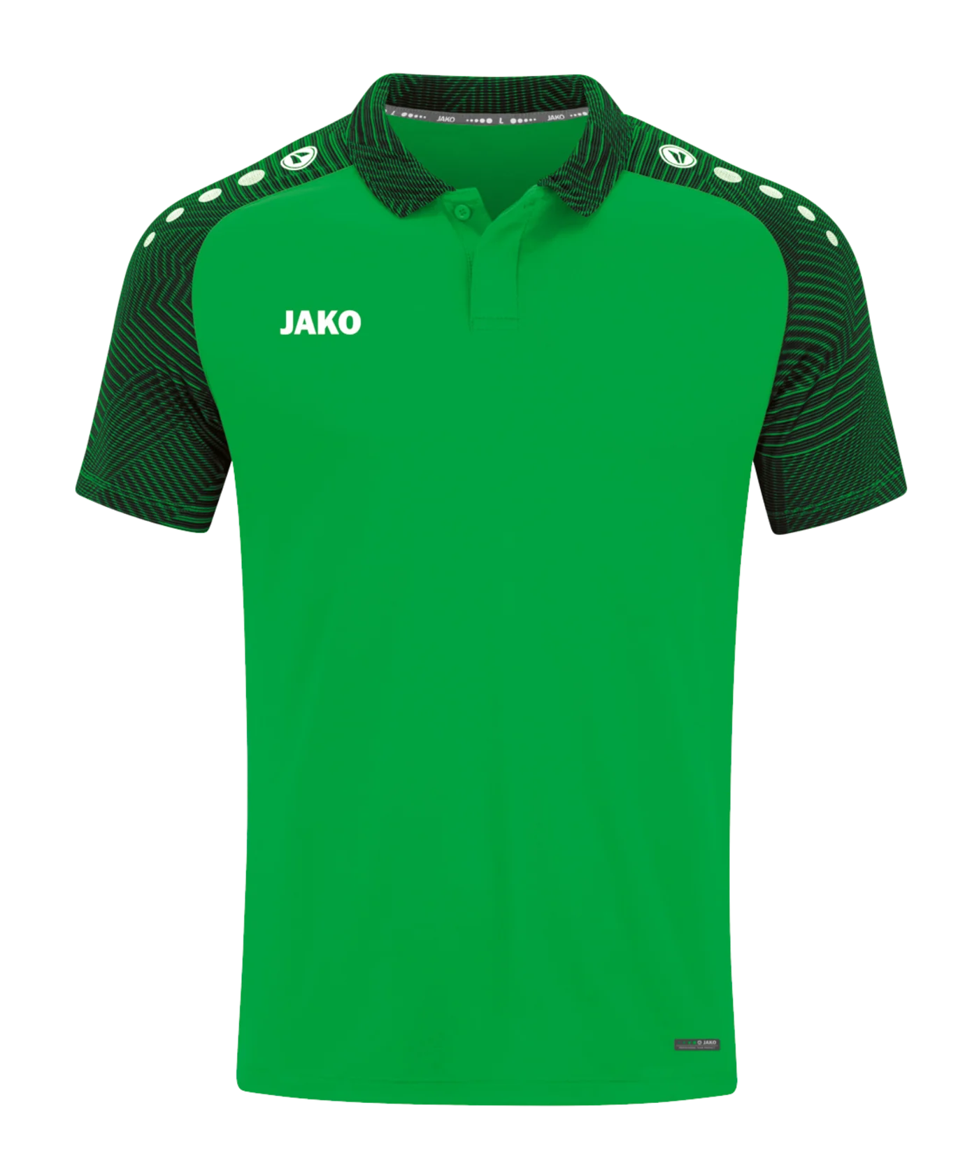 JAKO Performance Poloshirt Kids Grün Schwarz F221