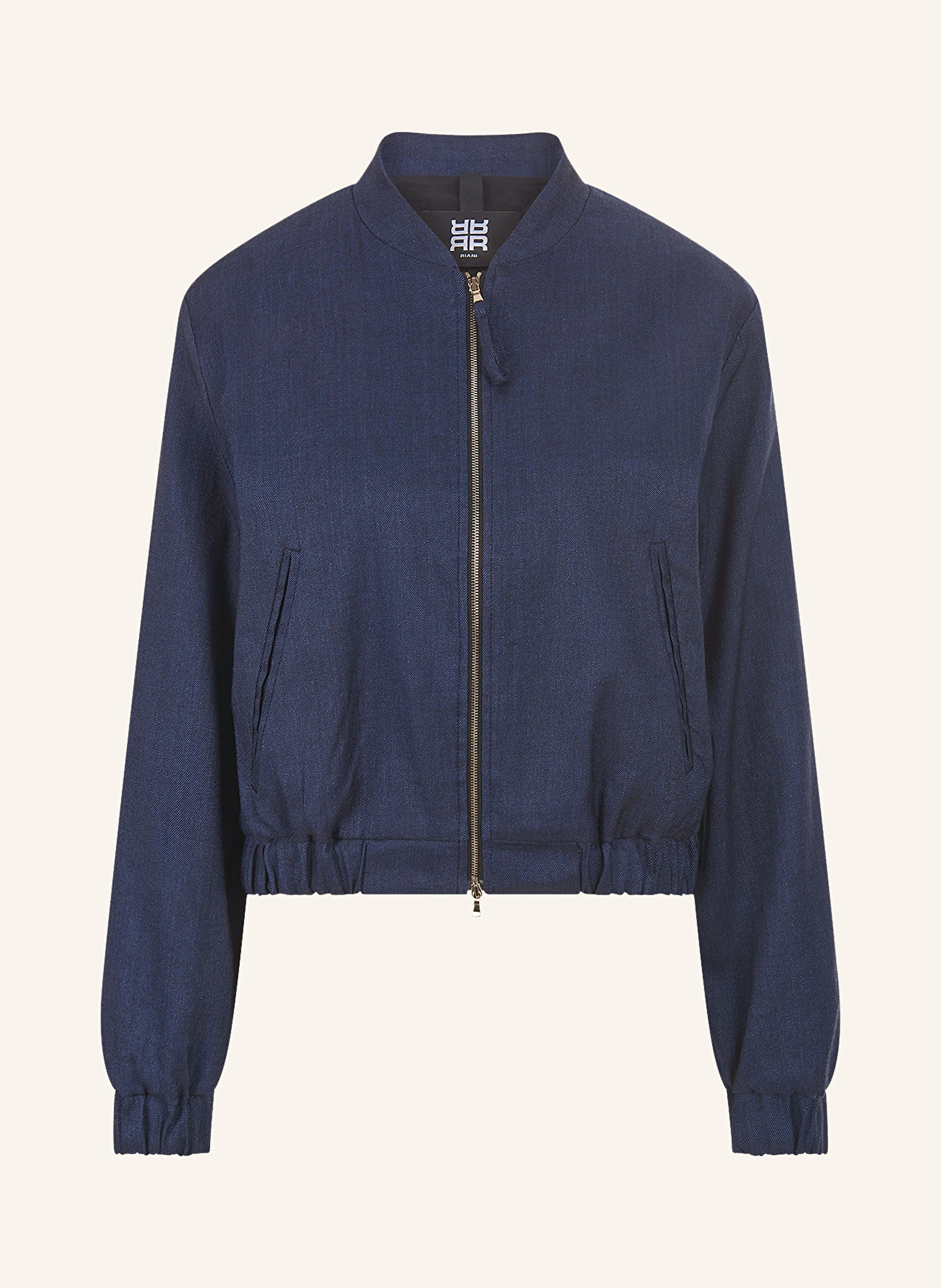 RIANI Blouson in Jeansoptik mit Leinen