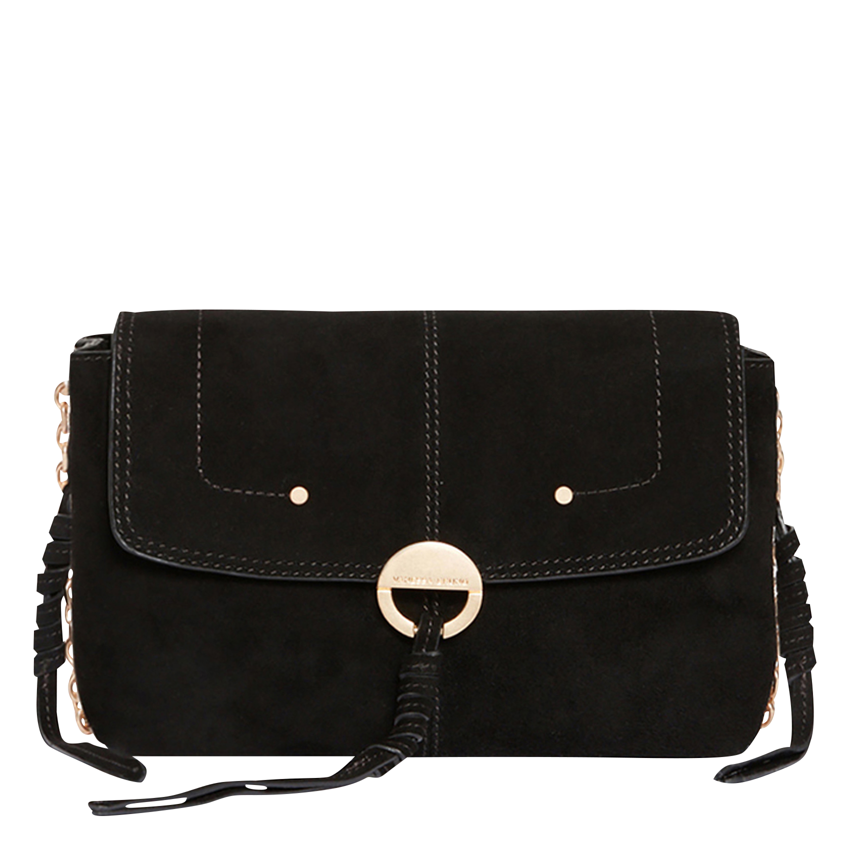 OTHILIA - Petit sac bandoulière en cuir | Noir