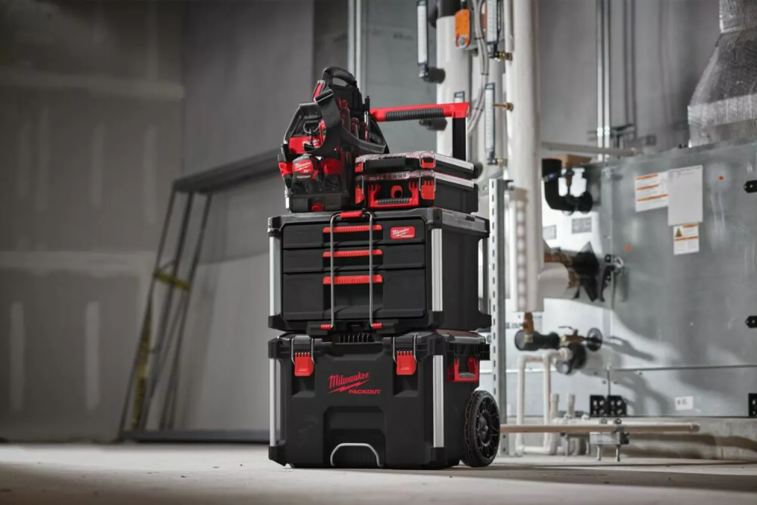 Milwaukee 4932493190 Packout gereedschapskoffer 2 1 lades