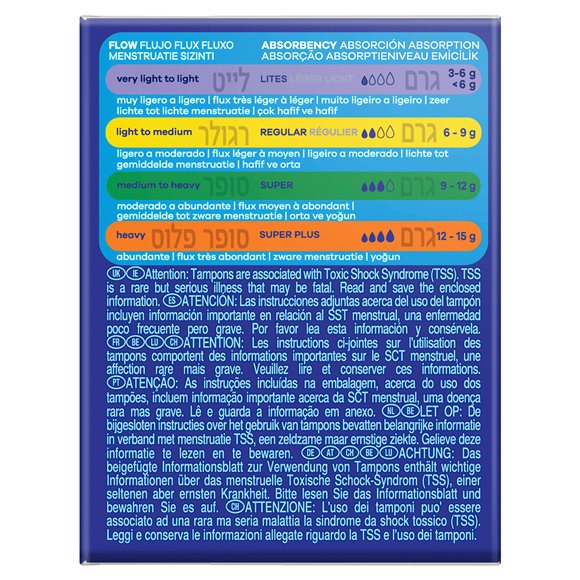 TAMPAX Tampons<br>22 Stück, Compak Regular