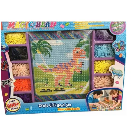 Idena Bügelperlen Set MAGIC BEAD, 1 Stück, 2-fach sortiert