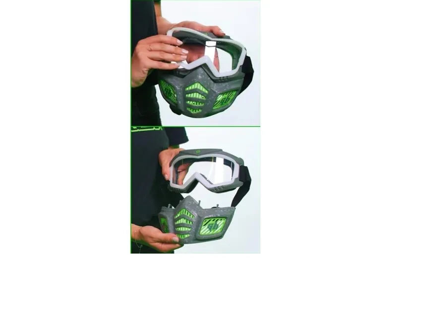 Gel Blaster Elite Facemask With Glow Eye Ring