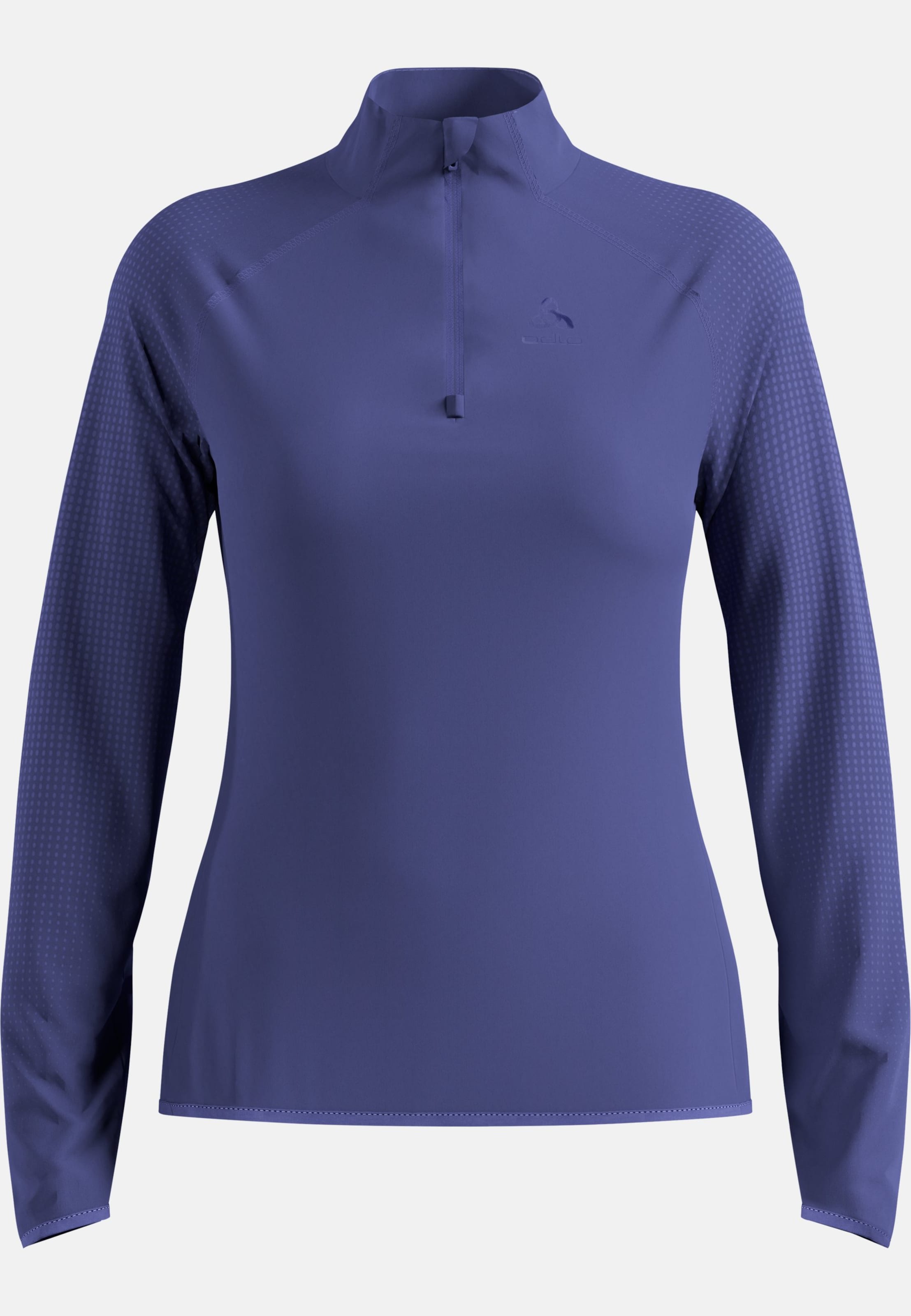 Zeroweight Warm Laufoberteil mit Halbreissverschluss 2.0 in Skipper Blue