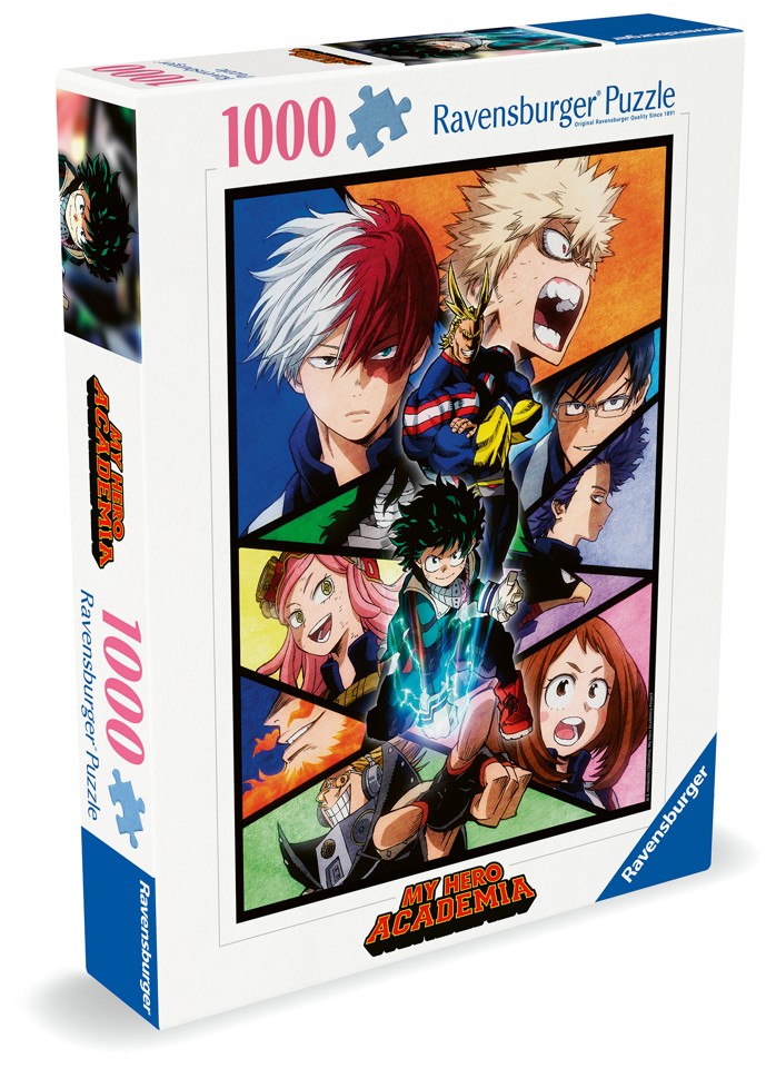 Ravensburger - Puslespil My Hero Academia 1000 brikker
