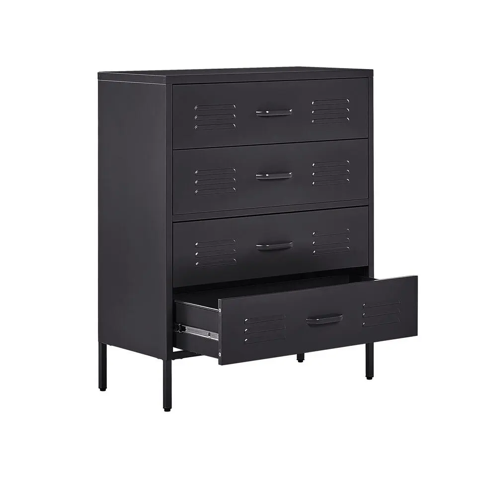ENAGO - Commode - Zwart - Staal