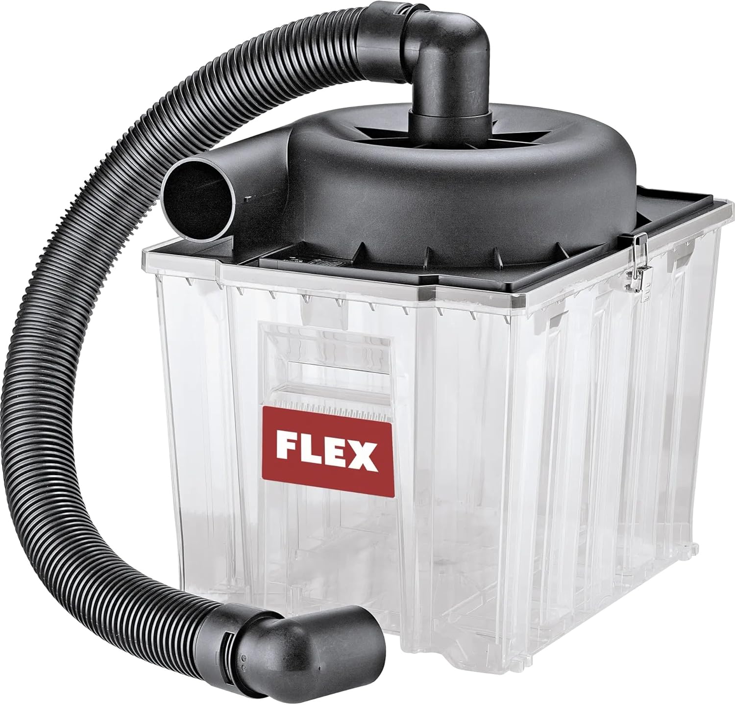 FLEX Vorabscheider für VCE Sicherheitssauger VCE-PS 25 Cyclone – inkl. Schlauch-Set und Entsorgungsbeutel (Abmessungen 430 × 330 × 380mm, Gewicht 4,1kg, Behältervolumen 25L) 533294