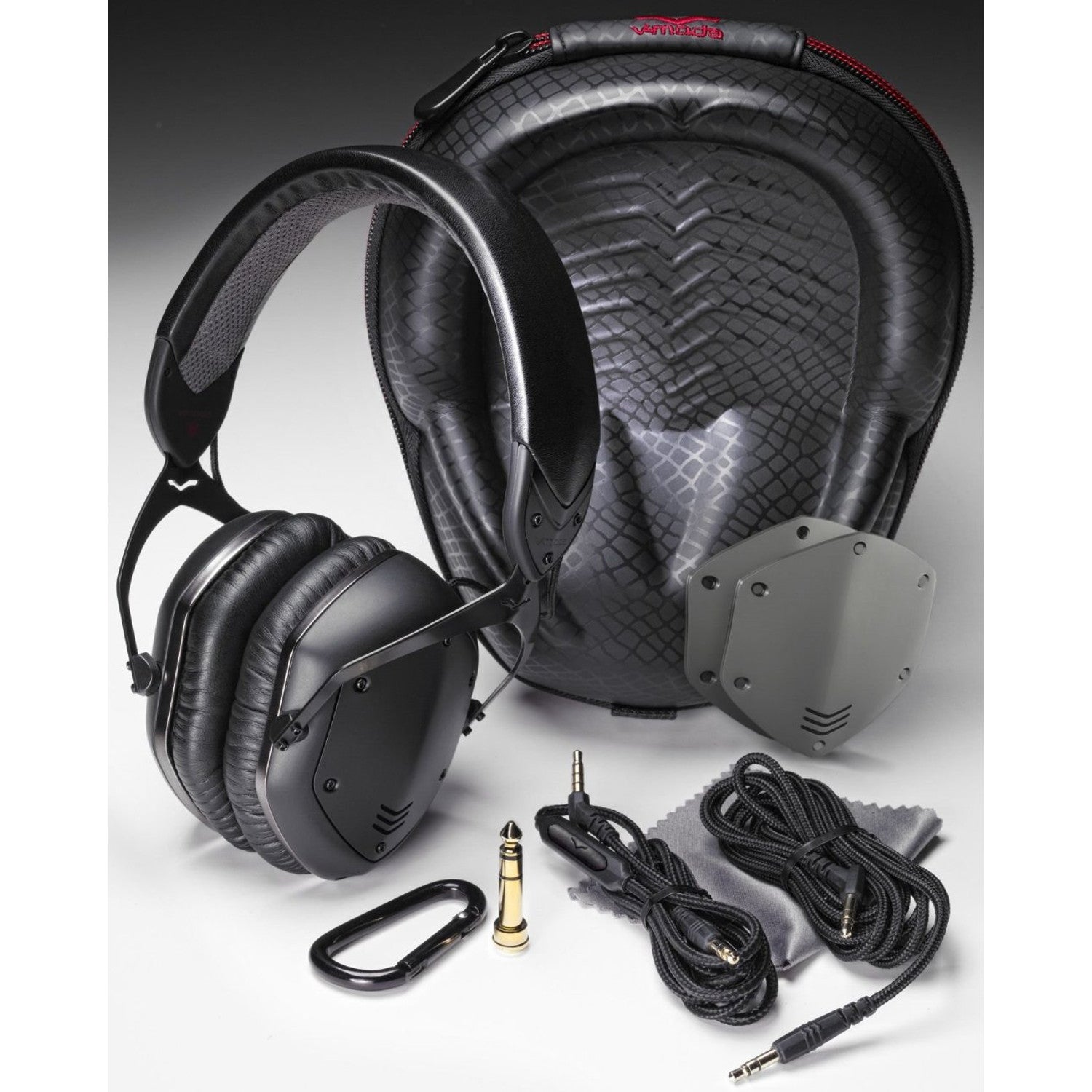 V-Moda Crossfade LP2 Matte Black Metal DJ koptelefoon