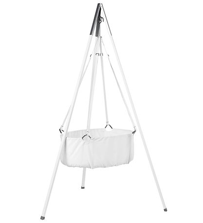Leander Classic Vugge Stativ - Alu - Hvid
