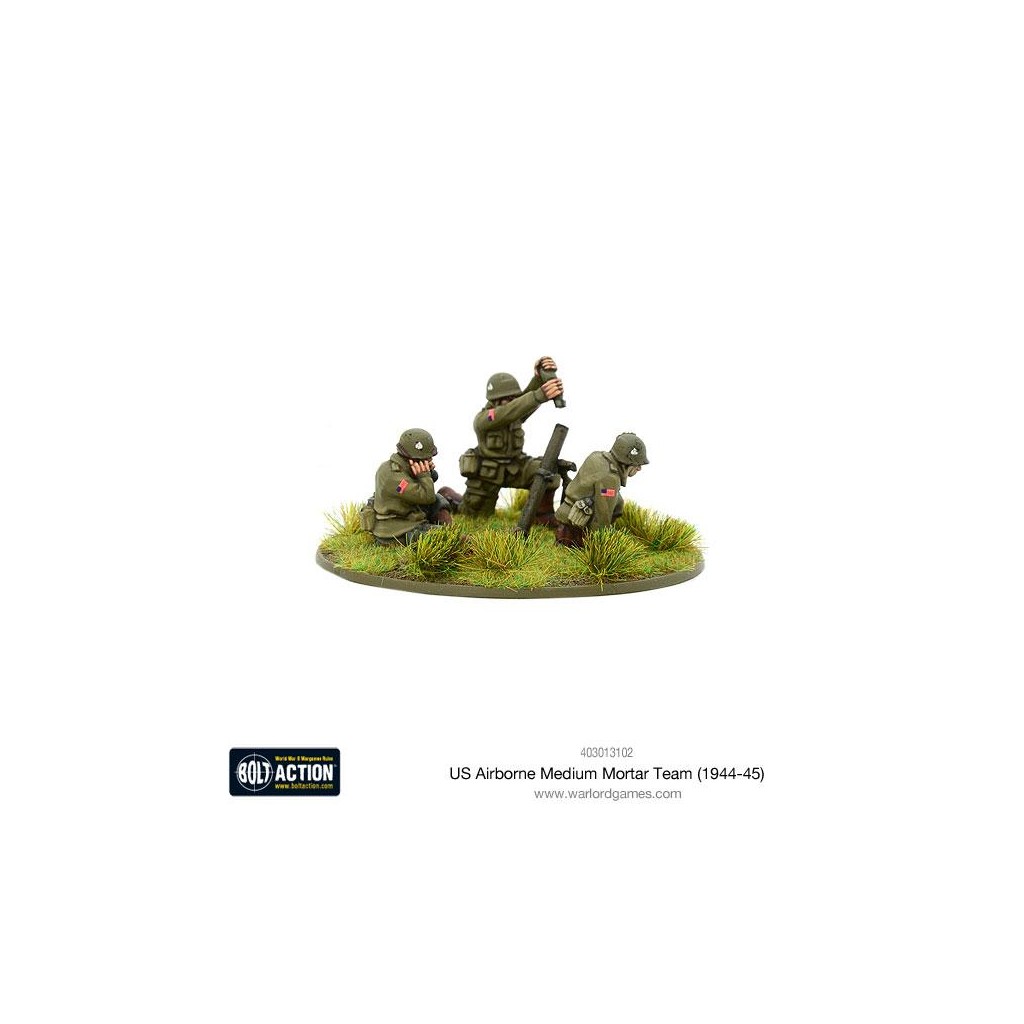 Bolt Action - US Airborne Medium Mortar Team (1944-45)
