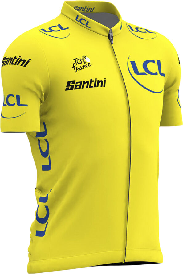Santini Tour de France Gule Førertrøje Replica Gul