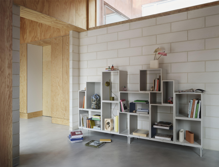 Muuto Post tafellamp bruin/groen