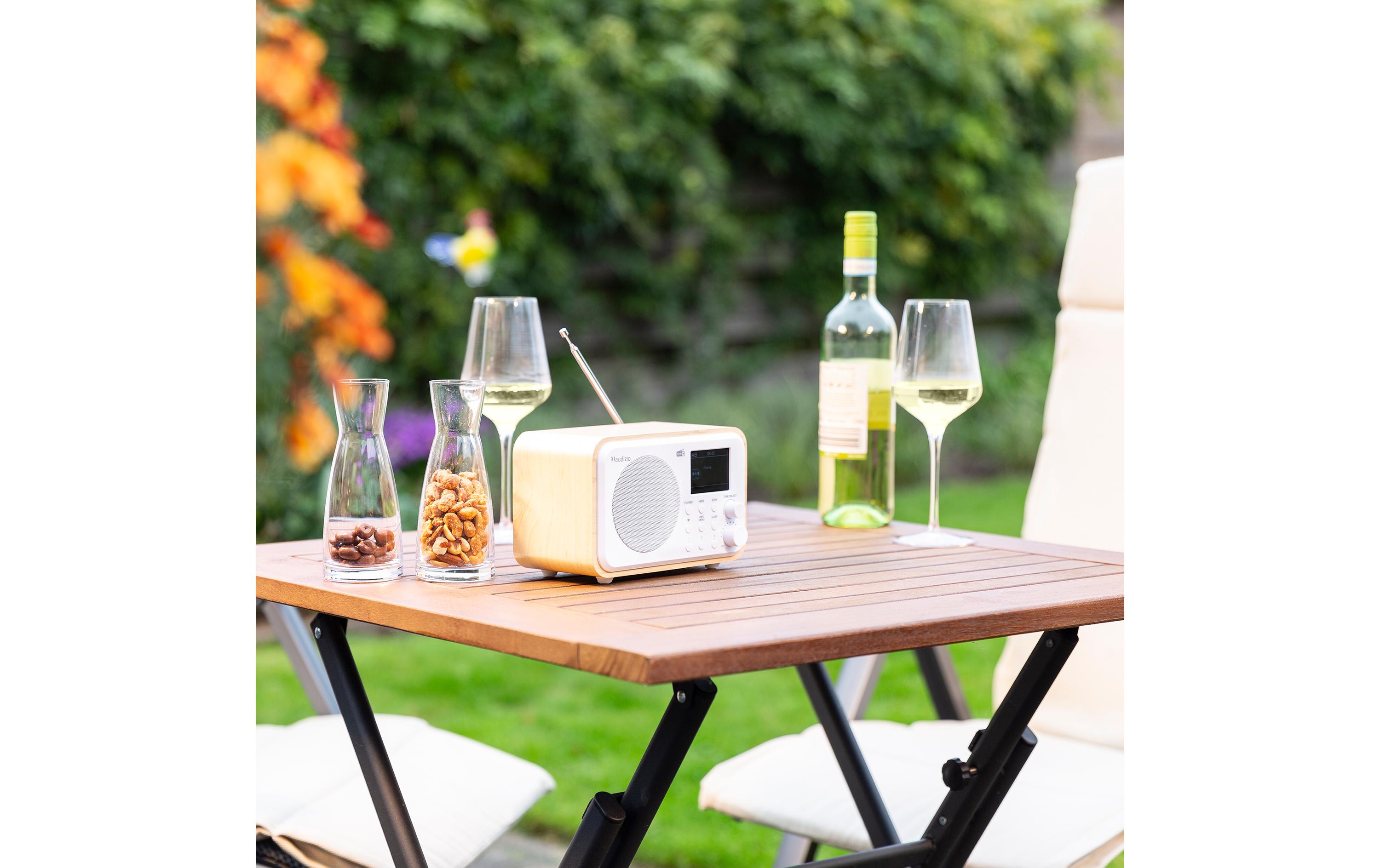 DAB+ Radio Milan WeissDAB+ Radio mit Bluetooth