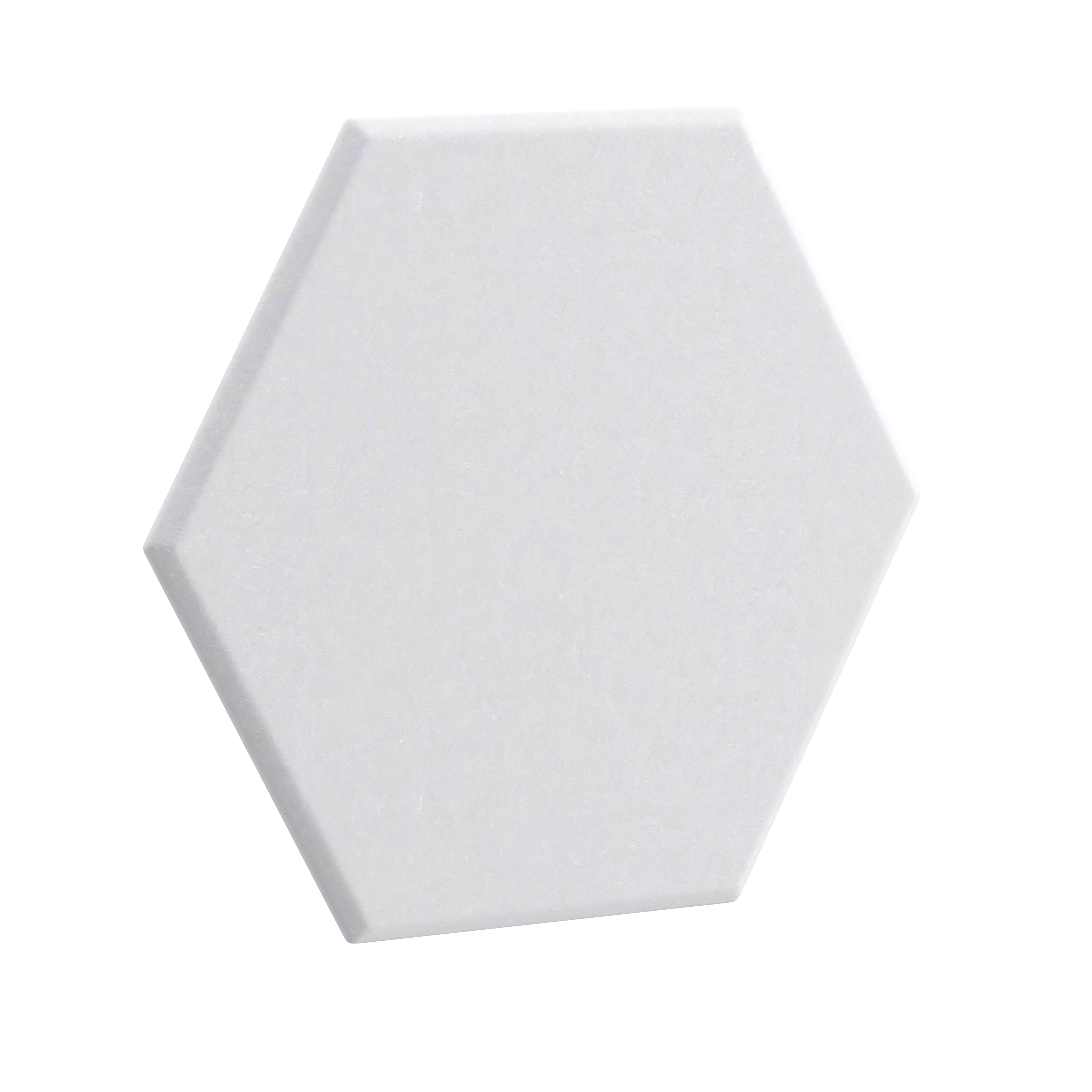 Akustikplatte sechseckig 12er Set 36 x 30 cm weiss
