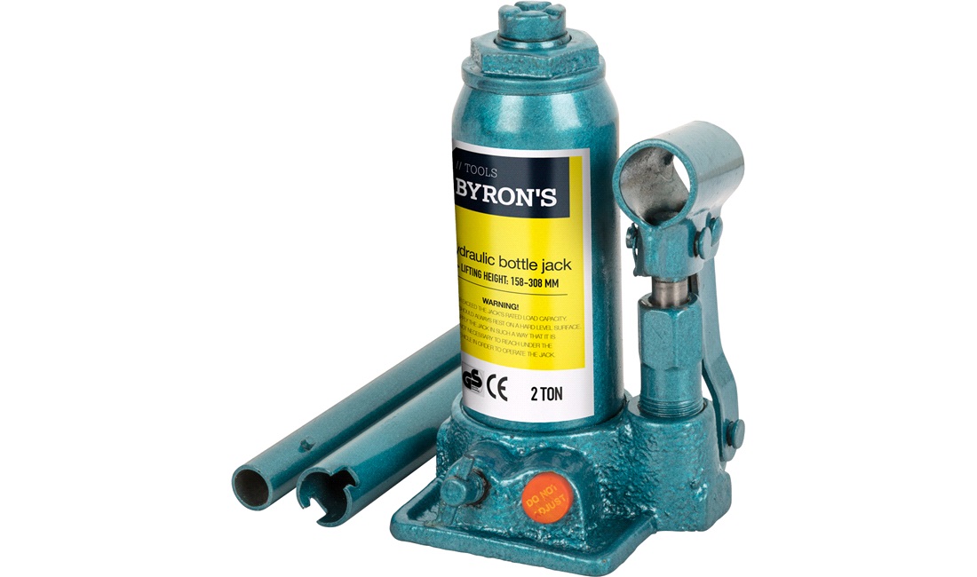 Hydraulisk flaskedonkraft 2 T
