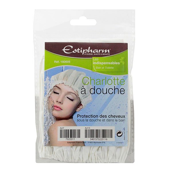 Charlotte de douche plastique