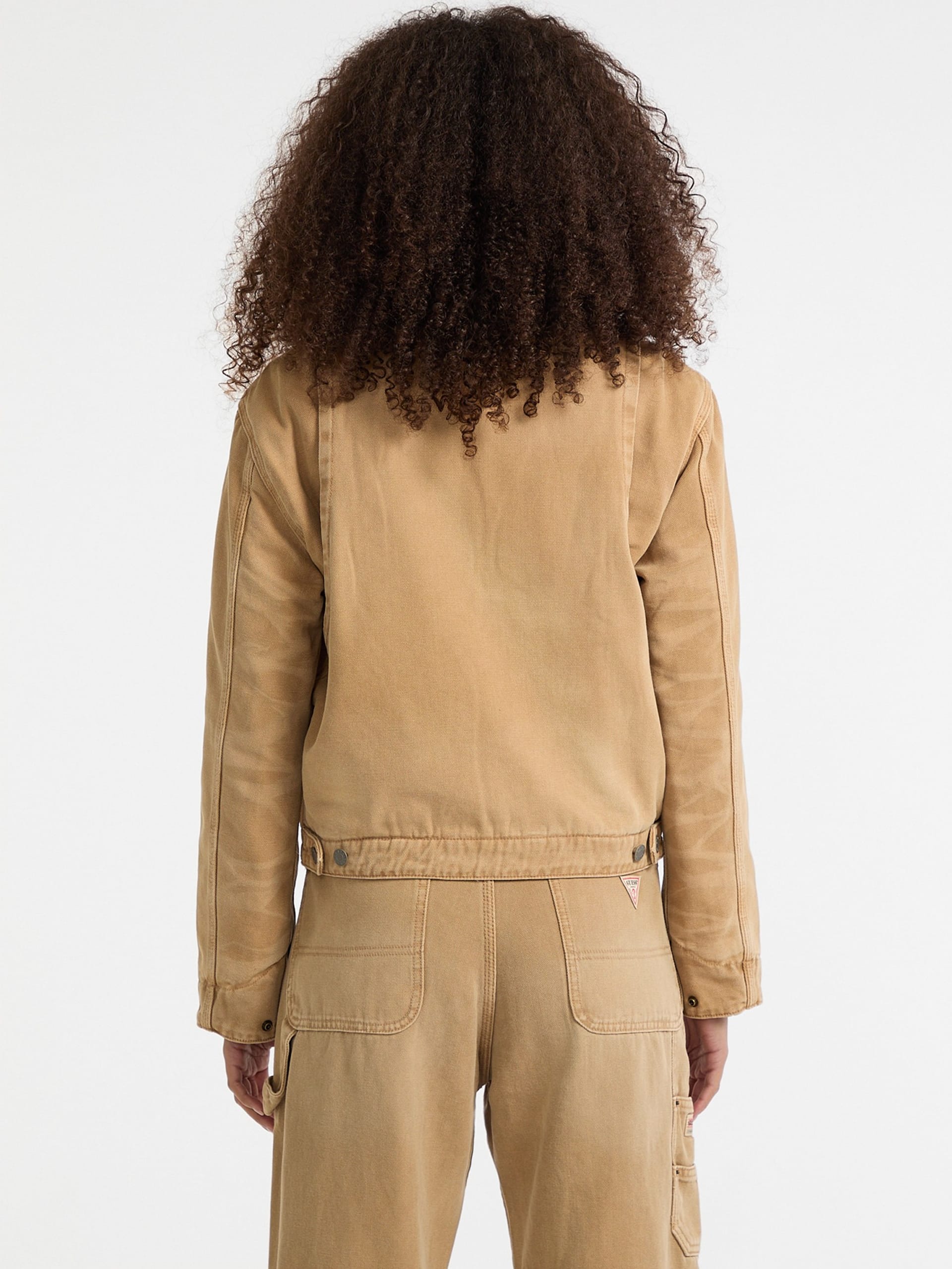 Jaqueta de trabalho cropped GUESS Originals