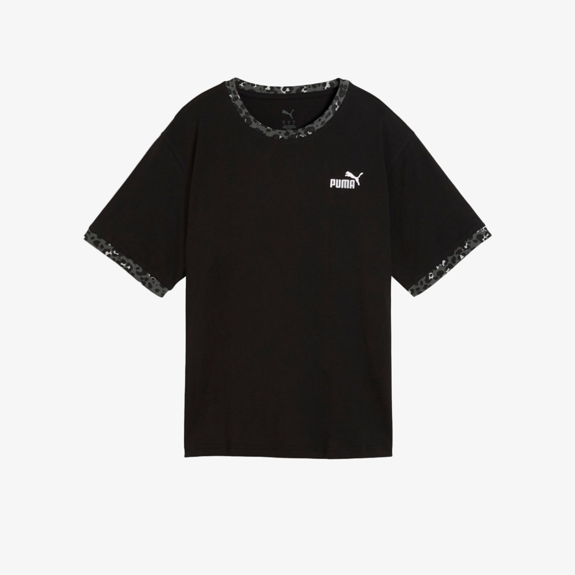 PUMA PUMA ESS Graphic Animal Damen T-Shirt schwarz