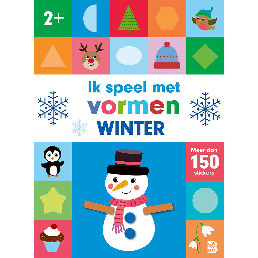 Uitgeverij ballon ik speel met vormen - winter