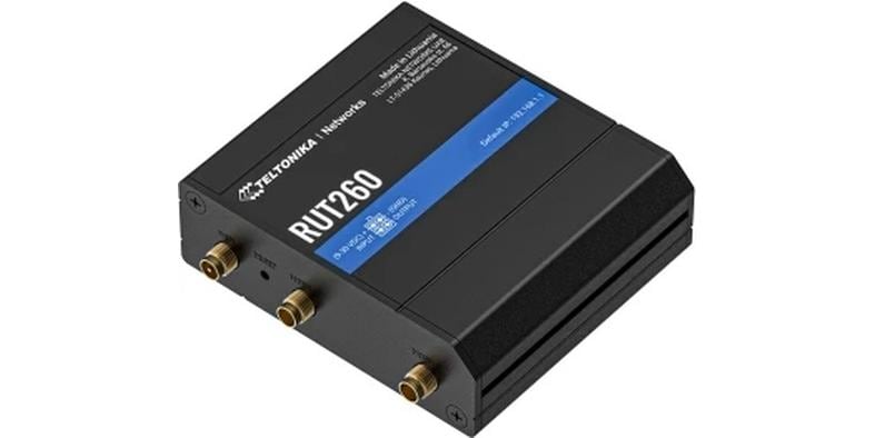 Teltonika LTE-Industrierouter RUT260 LTE CAT 6 Mobilfunk-Router