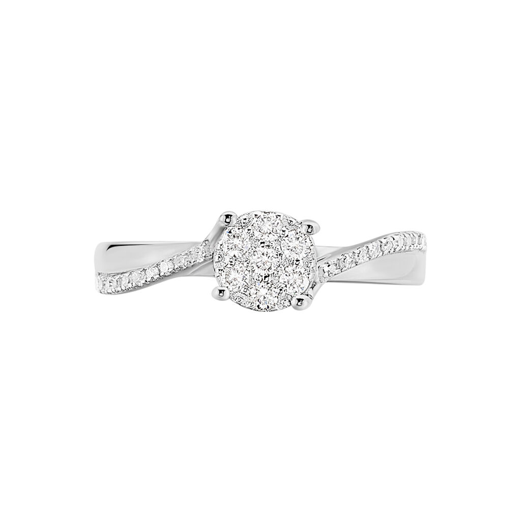 Bague Hebe Or Blanc Diamant