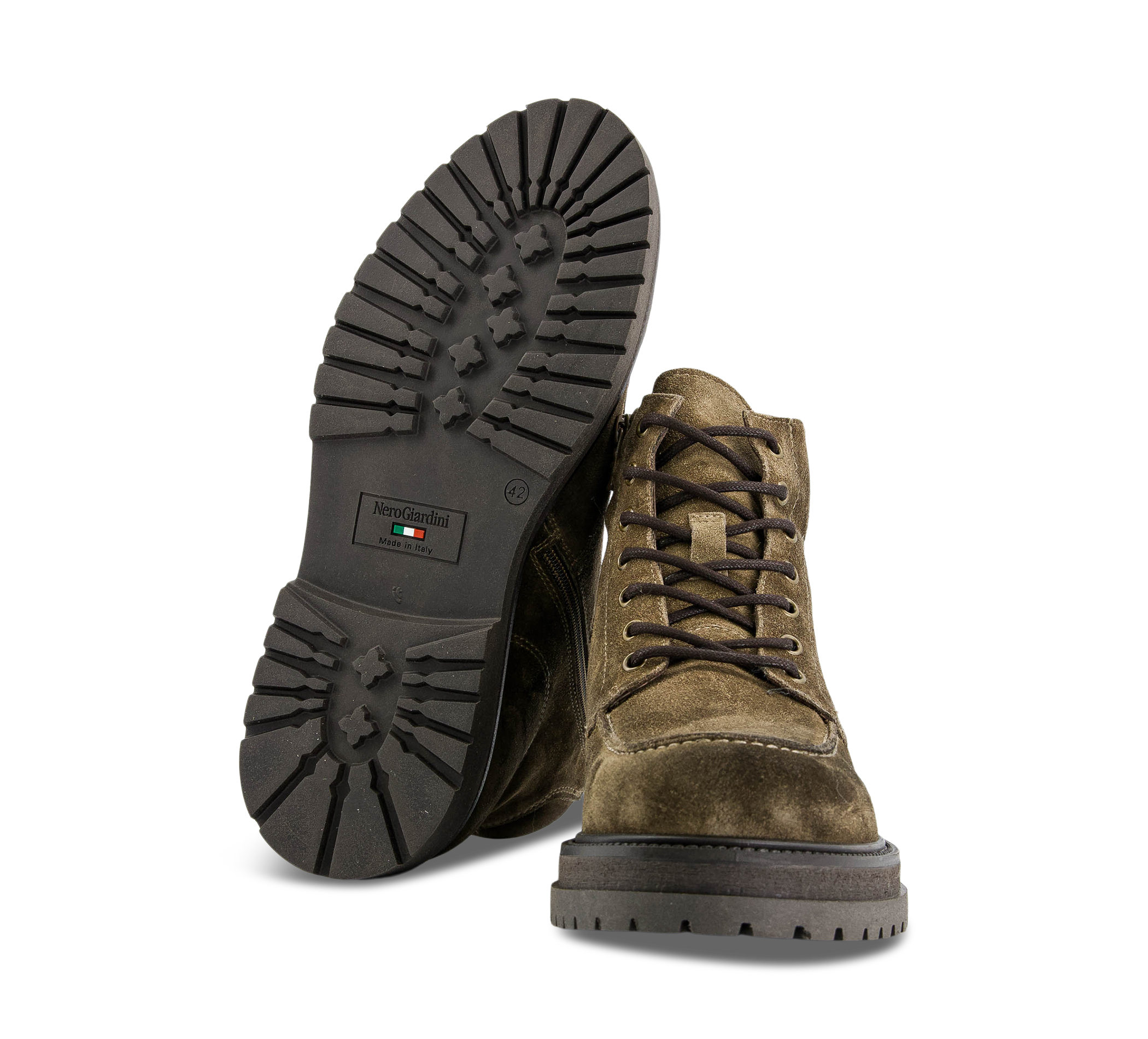 Nero Giardini Schnürboots beige/taupegrau