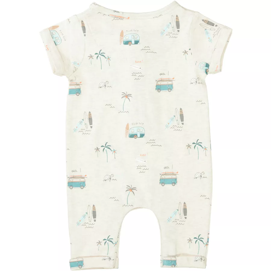 Staccato Overall beige melange gemustert
