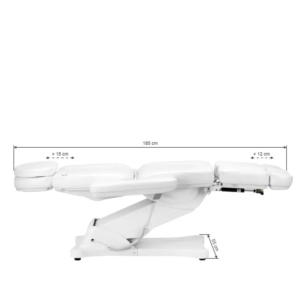 Activeshop Elektrisk Kosmetikstol SILLON CLASSIC hvid - med 2 motorer