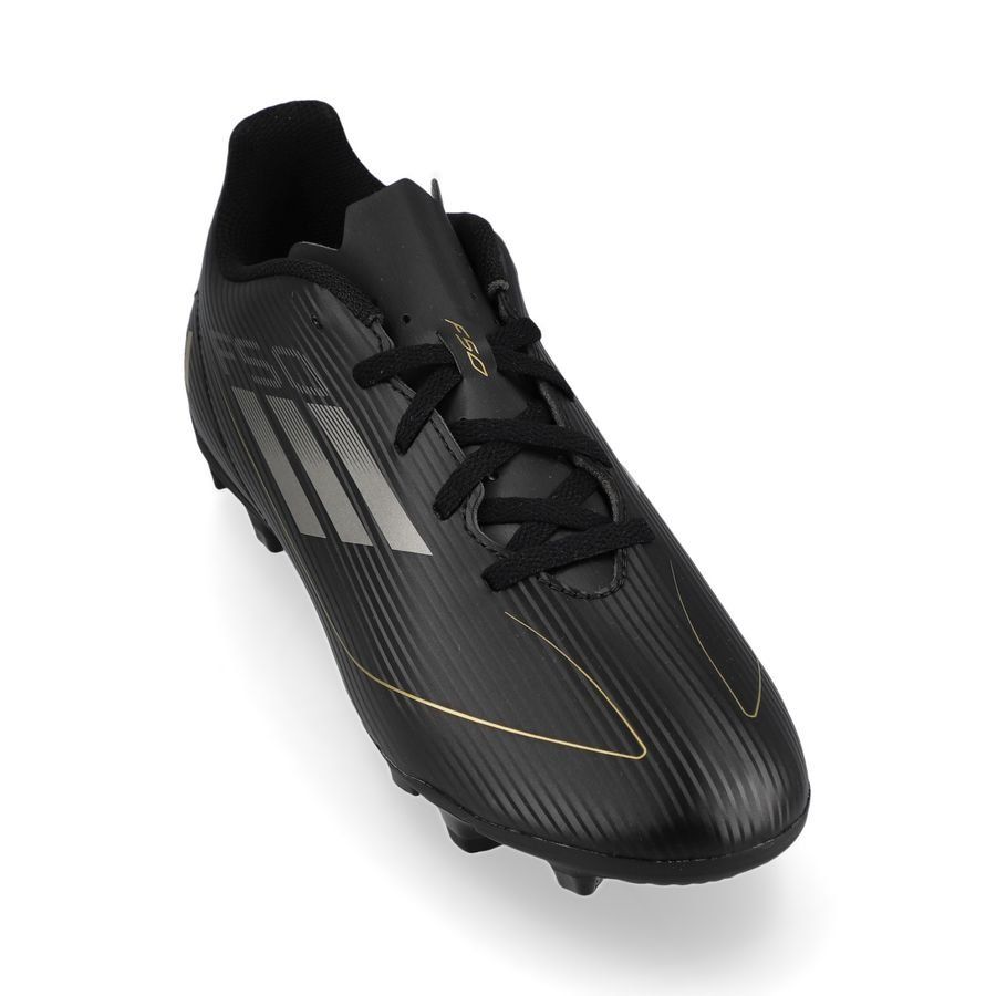 adidas F50 Club FxG Dark Spark - Noir/Argenté/Doré Enfant