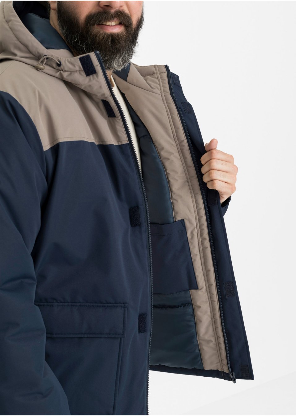 Veste d'hiver avec polyester recyclé