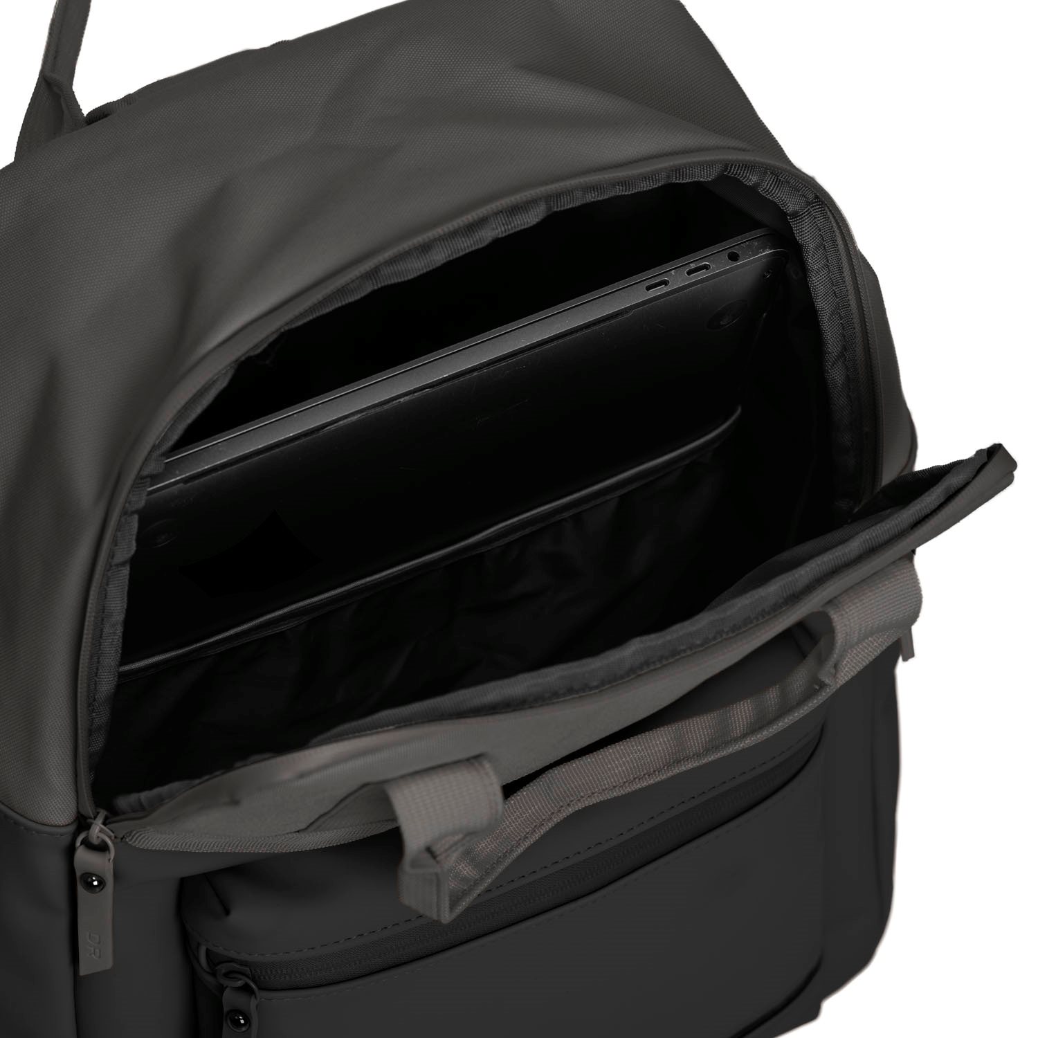 Daniel Ray Providenc Water-Repellent Backpack black/grey