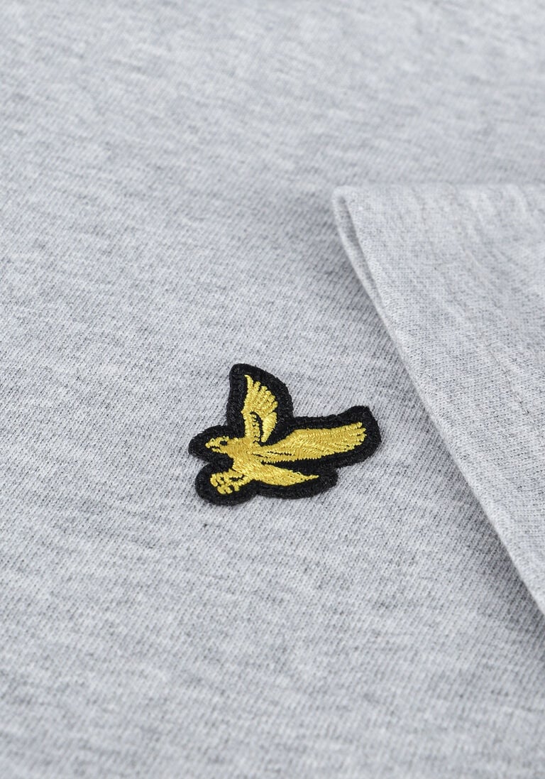 LYLE & SCOTT grijze lyle & scott t-shirt plain t-shirt