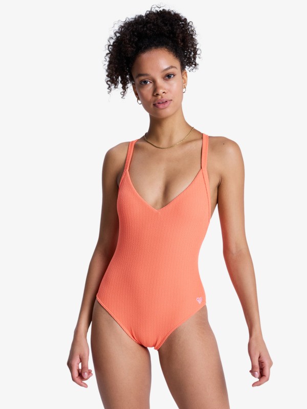 Roxy Sunshine One-Piece Maillot de bain une pièce Orange Femme