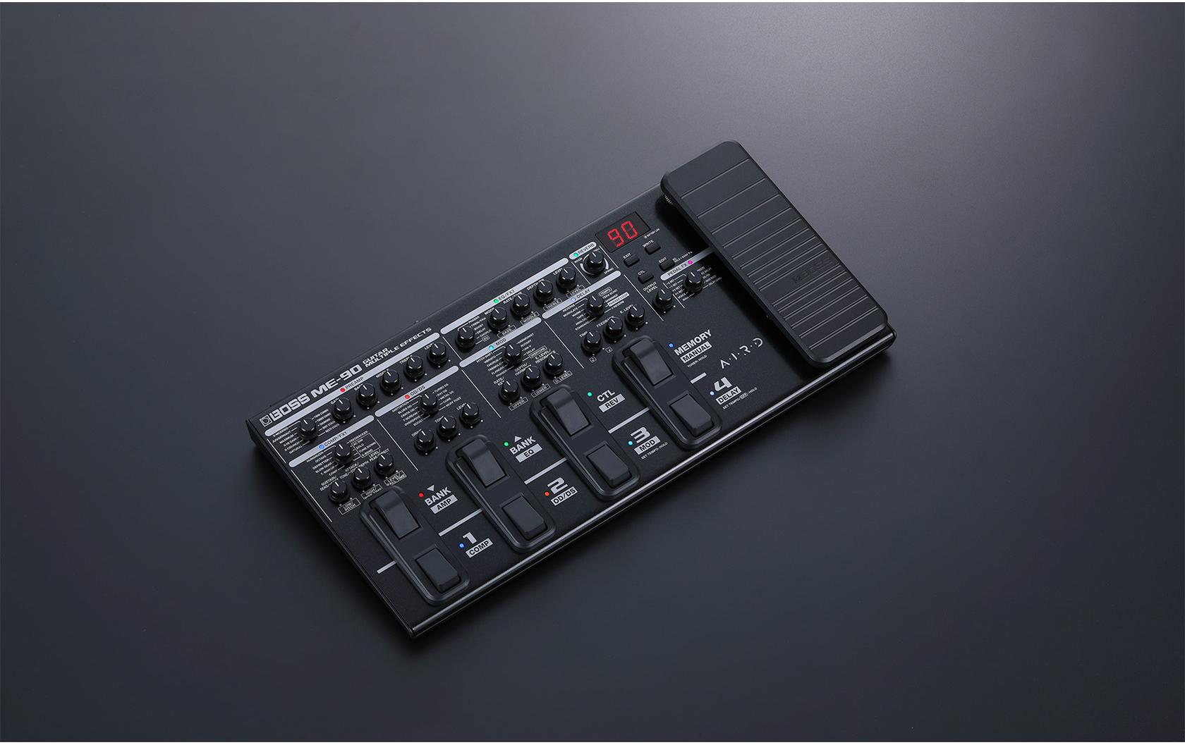 Effektgerät ME-90<br>Erstellen Sie professionelle Sounds im Handumdrehen