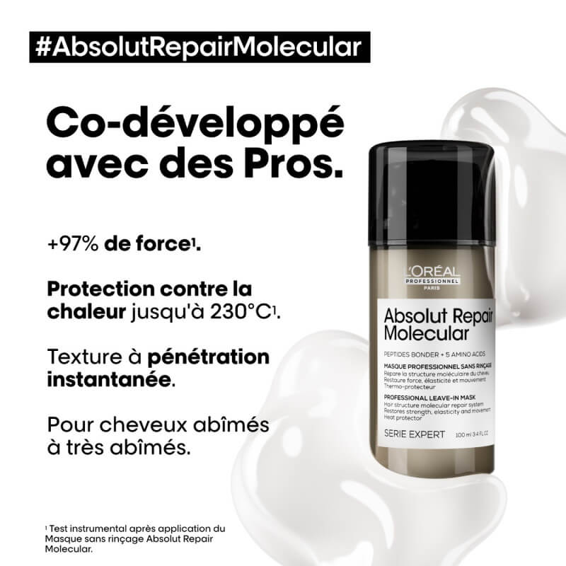 Routine Absolut Repair Molecular L'Oréal Professionnel