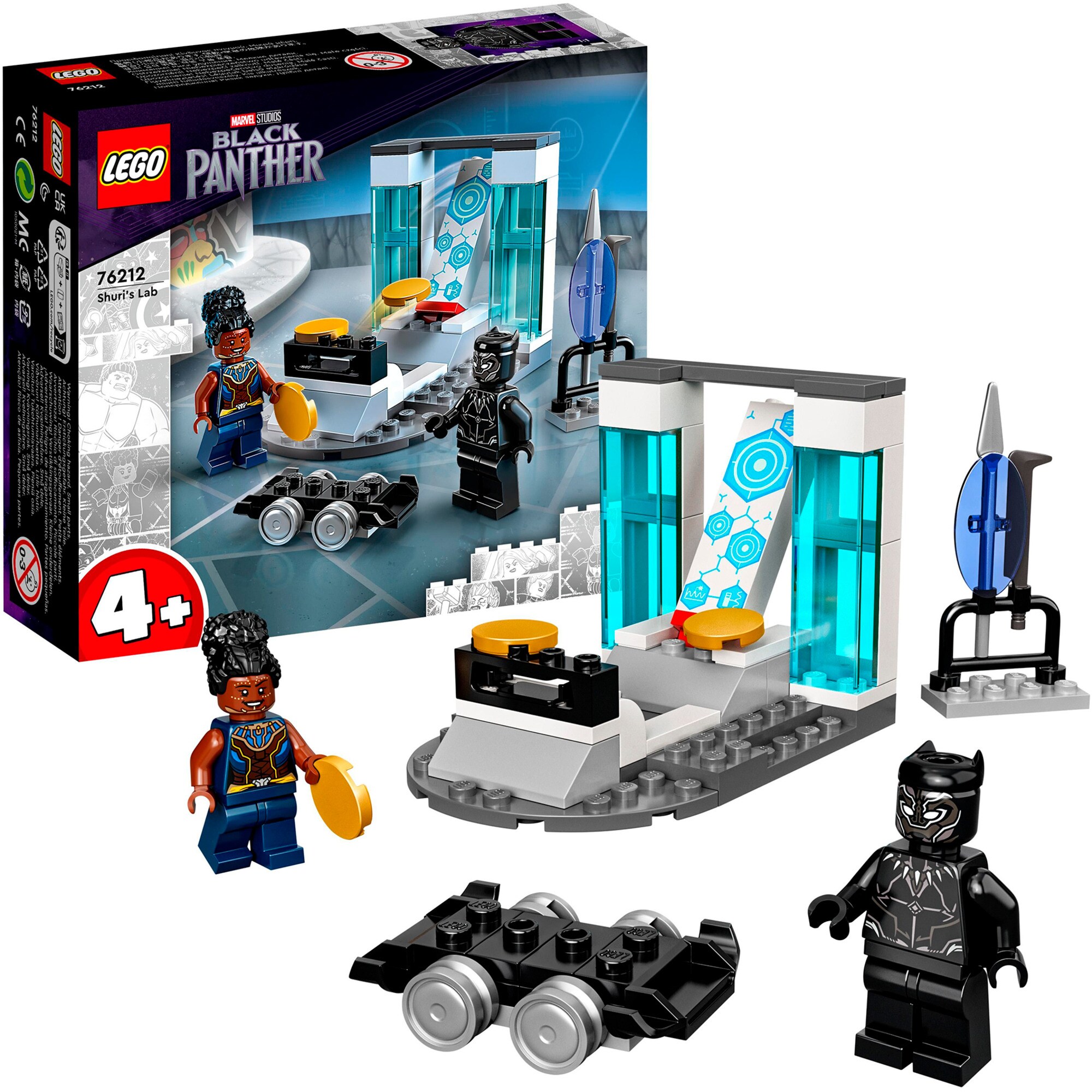 LEGO Konstruktionsspielzeug Marvel Super Heroes Shuris Labor