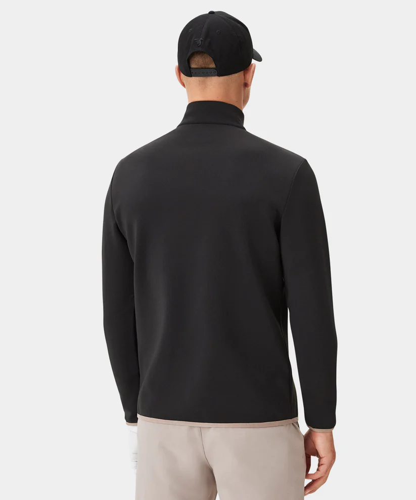 Macade Therma Quarter Zip Black