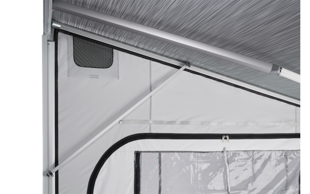 Thule Panorama Markisenzelt für Ducato / Jumper / Boxer / Movano > 2022 H2 Lift roof mit Markise Omnistor 5200