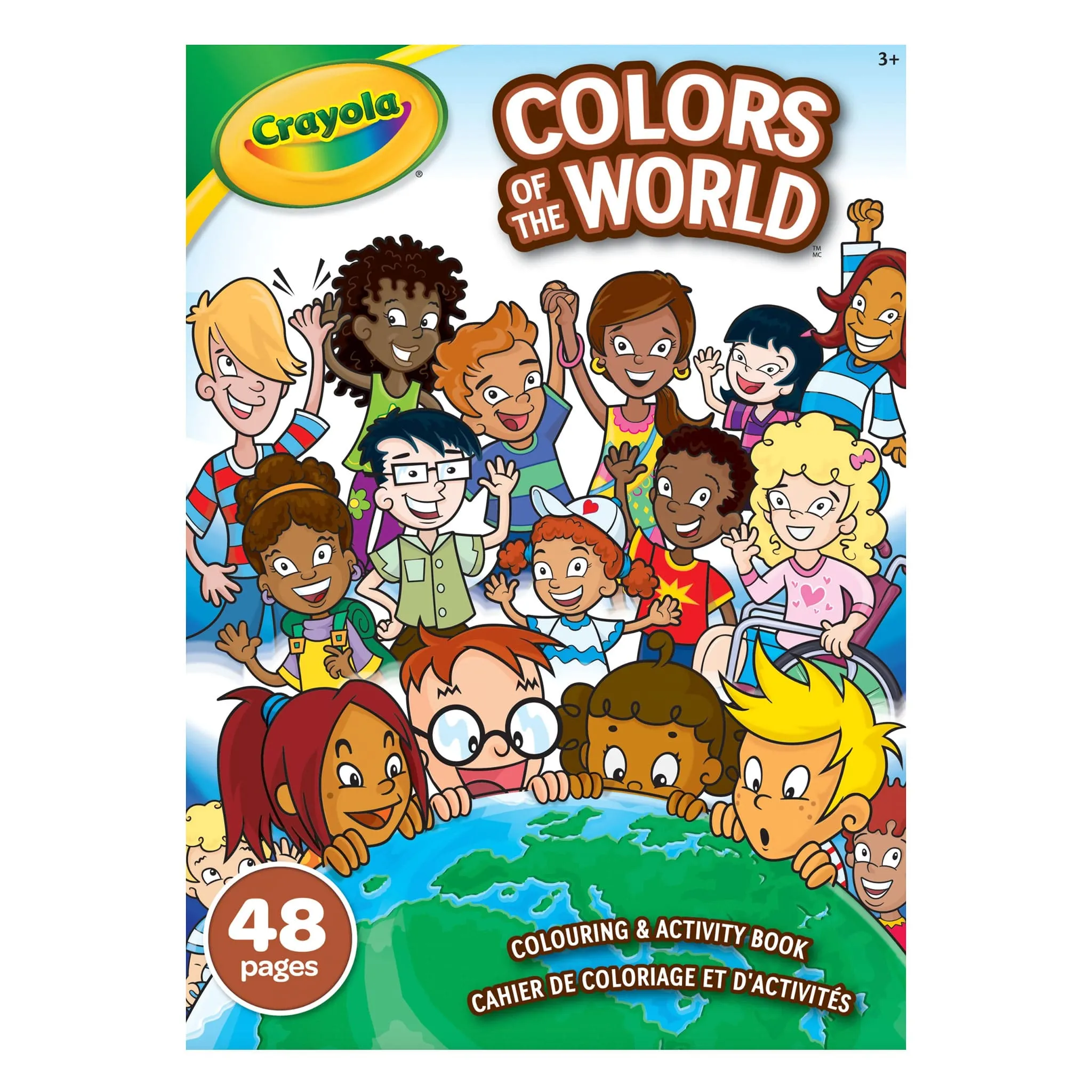 Crayola Cahier à Colorier Crayola Couleurs du Monde