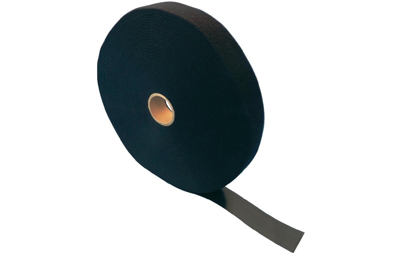 Klettband-Rolle ETN Fast Strap 30 mm x 25 m, SchwarzKlett-Kabelbinder, 30 mm x 25 m, schwarz