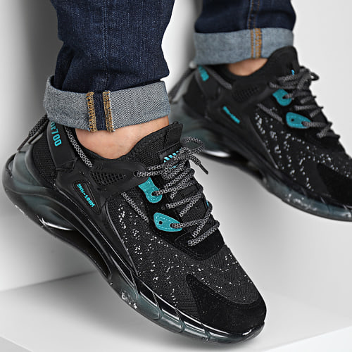 Baskets Noir Bleu