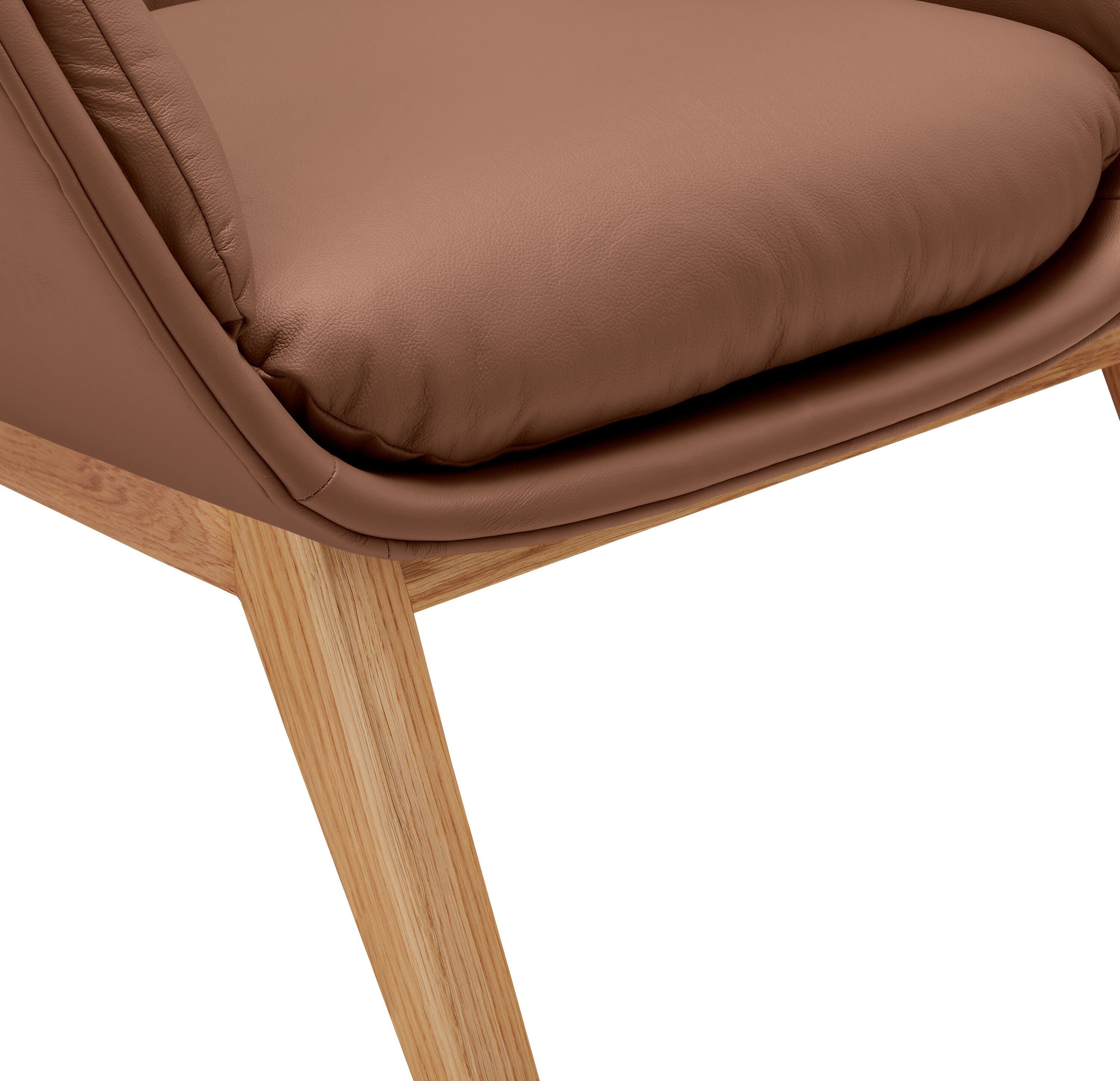 ANDRES Sessel - Braun / B: 83.0 cm x T: 94.0 cm x H: 97.0 cm